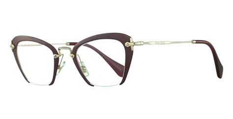 miu miu frames red|miu myu eyeglasses.